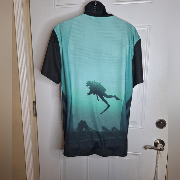 Loco Skaile Short Sleeve Men's Mesh Performance Fishing Shirt UPF 50 - Picture 4 of 4